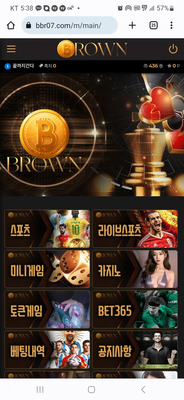 그나마 양심있네 브라운ㅋ